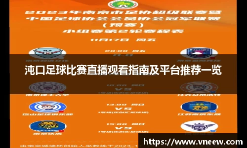 沌口足球比赛直播观看指南及平台推荐一览