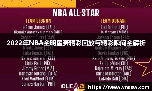 2022年NBA全明星赛精彩回放与精彩瞬间全解析